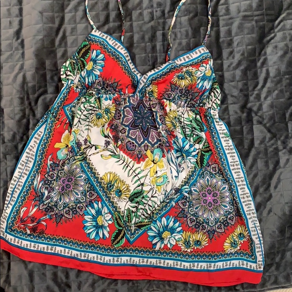 Zara Satin/Silk Top